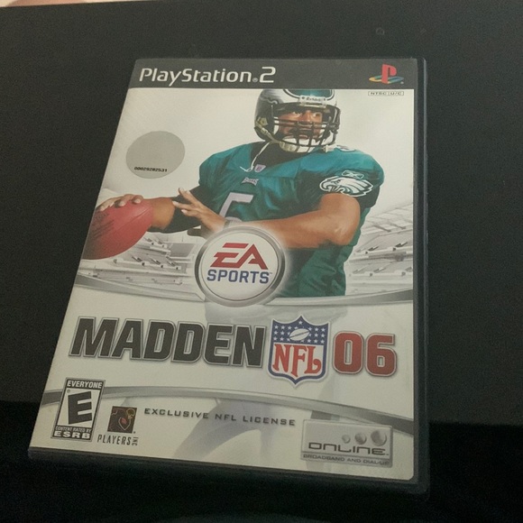 NFL Other - WHOA!  VINTAGE Madden NFL 06 for PS2 Donovan McNabb Cover in excellent condition
